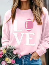 Women's I love football Sweatshirt