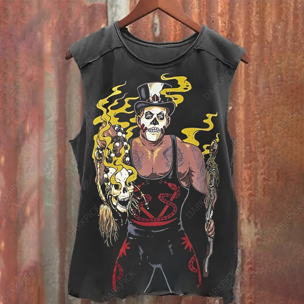 Wrestling  Washed WWE Tank Top