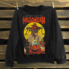 Unisex Cotton Halloween  Sweatshirt